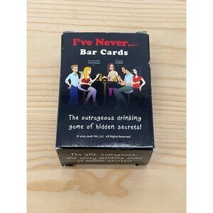 Ive Never Bar Cards Drinking Game